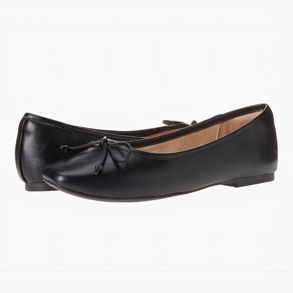 The Drop Pepper Ballet Flat with Bow #1190